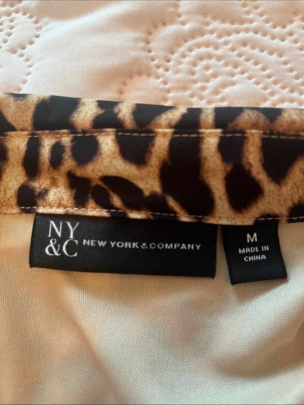 New York & Company Leopard Dress - Picture 6 of 8